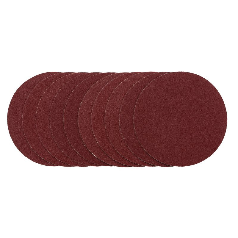 Draper Sanding Discs, 125mm, Hook & Loop, 80G (Pack of 10) DRA-02694