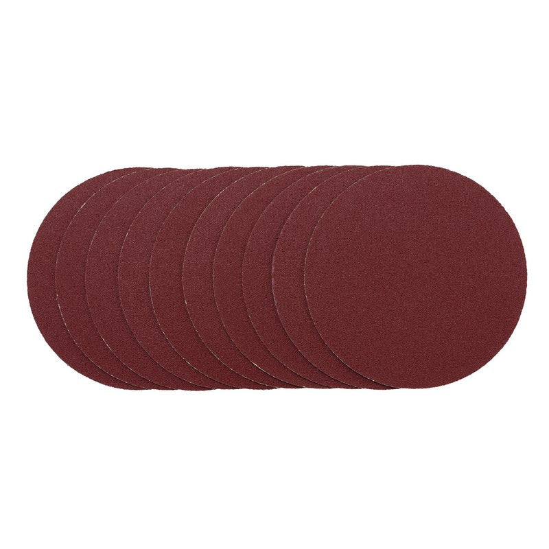 Draper Sanding Discs, 125mm, Hook & Loop, 120G (Pack of 10) DRA-02695