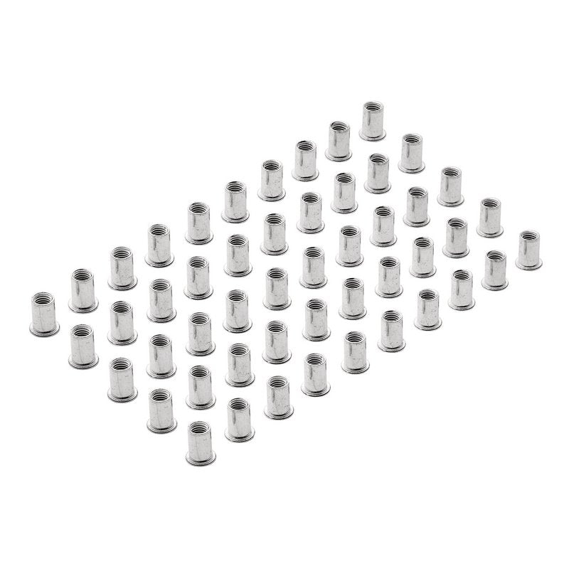 Draper Zinc Plated Threaded Insert Rivet Nuts, M10 x 1.5mm (Pack of 50) DRA-04056
