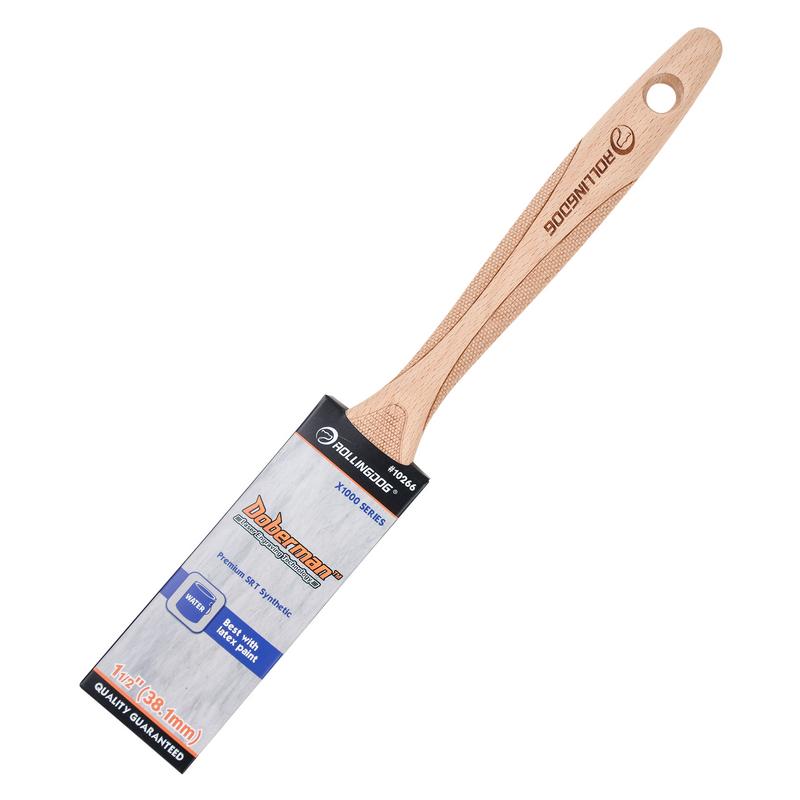 Draper ROLLINGDOG DOBERMAN™ X1000 Series Flat Paint Brush, 1.5" DRA-08147