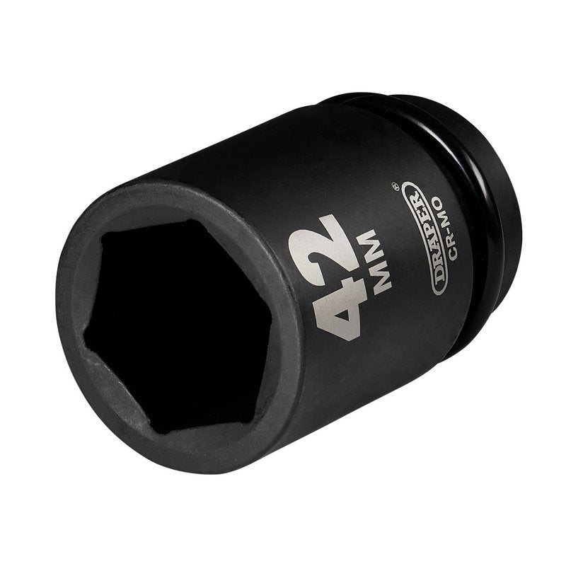 Draper HI-TORQ Deep Impact Socket, 1" Sq. Dr., 42mm DRA-08513