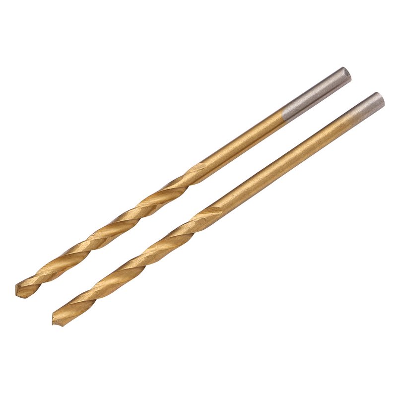 Draper HSS Titanium Nitride Coated Drill Bit, 2.0mm x 49mm (Pack of 2) DRA-08860