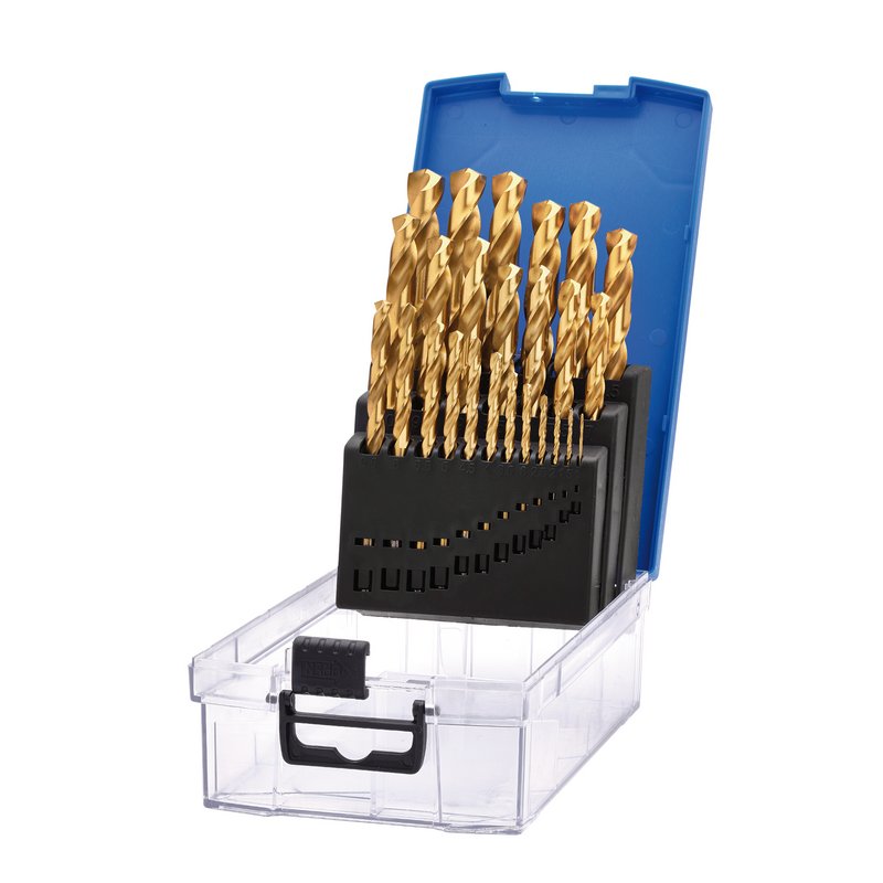 Draper HSS Titanium Nitride Coated Drill Bit Set (25 Piece) DRA-08886