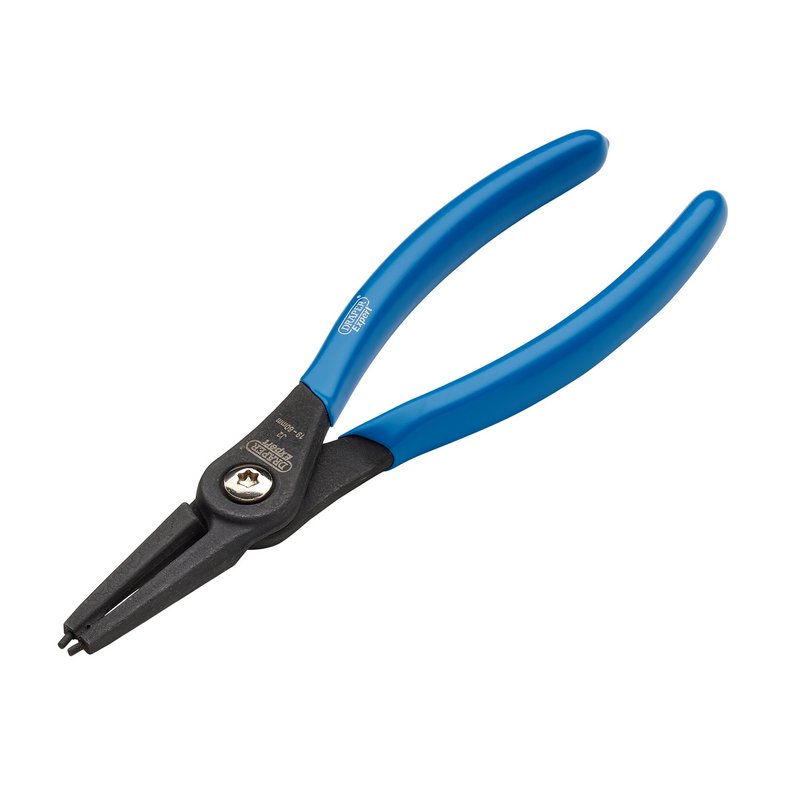 Draper Expert Straight Tip Internal Circlip Pliers, J2, 180mm DRA-09017