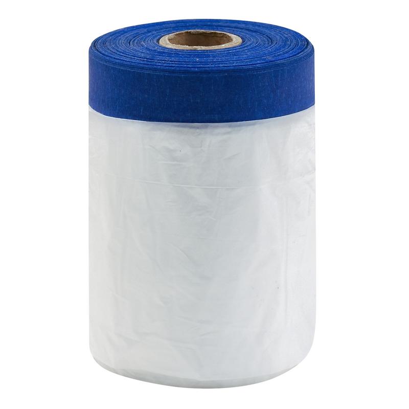 Draper ROLLINGDOG PAINTERS-SHIELD™ Blue Pretaped Masking Film, 33m x 55cm DRA-09662