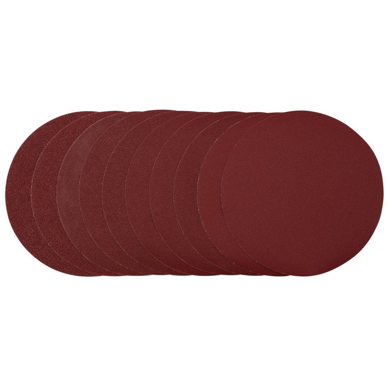 Draper Sanding Discs, 230mm, Assorted Grit (Pack of 10) DRA-10621