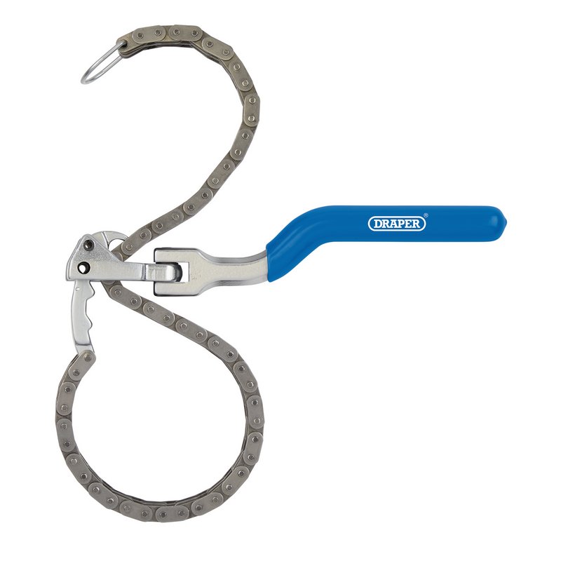 Draper Oil Filter Chain Wrench, 60-195mm DRA-12225