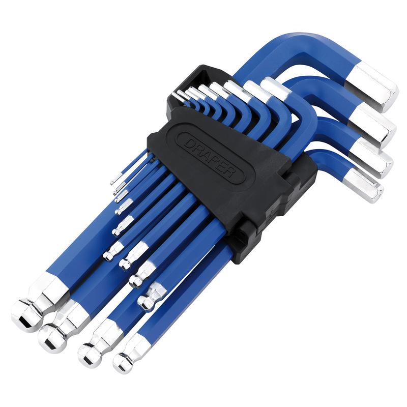 Draper Metric Jumbo Ball End Hex Key Set (13 Piece) DRA-12819