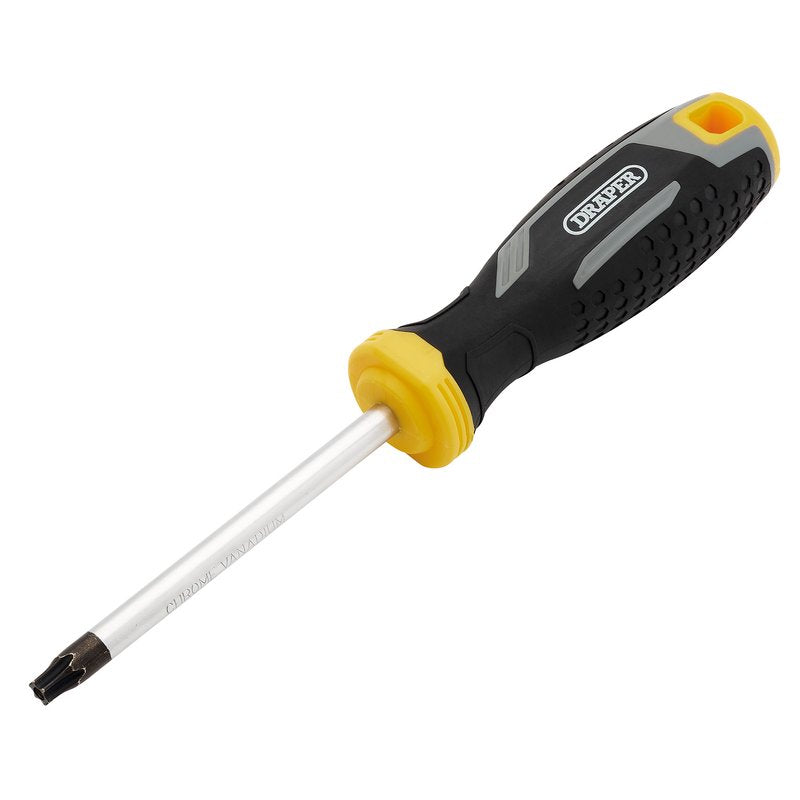 Draper TX-STAR Tamperproof Soft Grip Screwdriver, T40H x 100mm DRA-13426