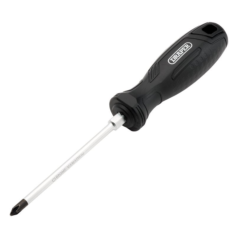 Draper Phillips Hard Grip Screwdriver, PH1 x 100mm DRA-13492