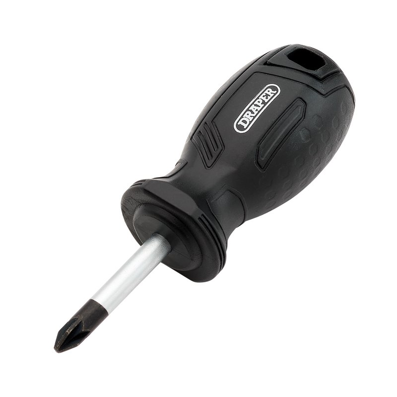 Draper Pozi Hard Grip Screwdriver, PZ2 x 38mm DRA-13511
