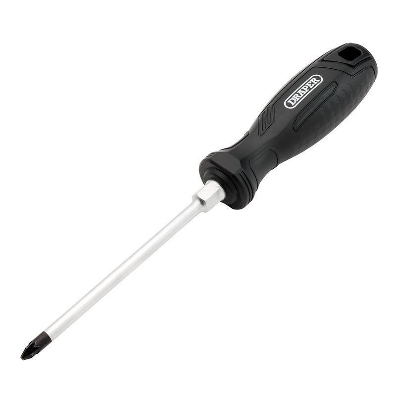 Draper Pozi Hard Grip Screwdriver, PZ2 x 125mm DRA-13516