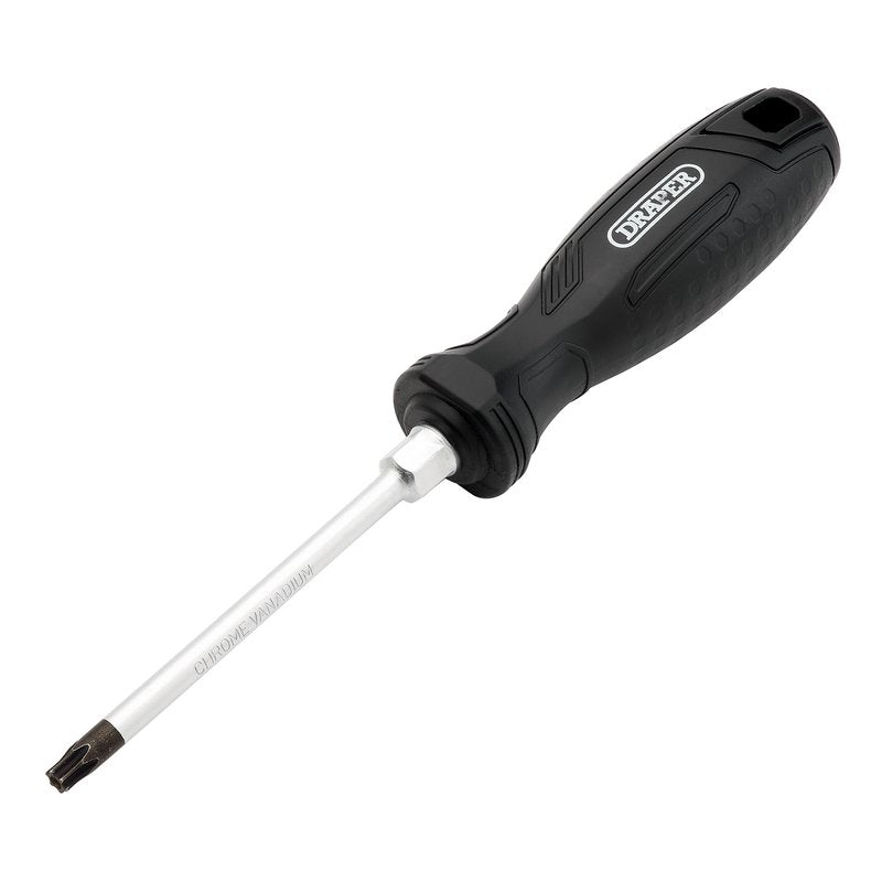 Draper TX-STAR Tamperproof Hard Grip Screwdriver, T30H x 100mm DRA-13576