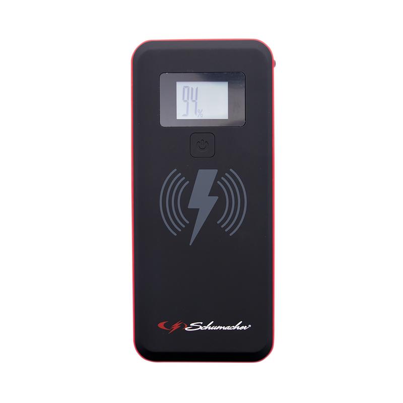 Schumacher SL474 12V Lithium Booster and Power Bank with Wireless Charging, 2000PA DRA-13753