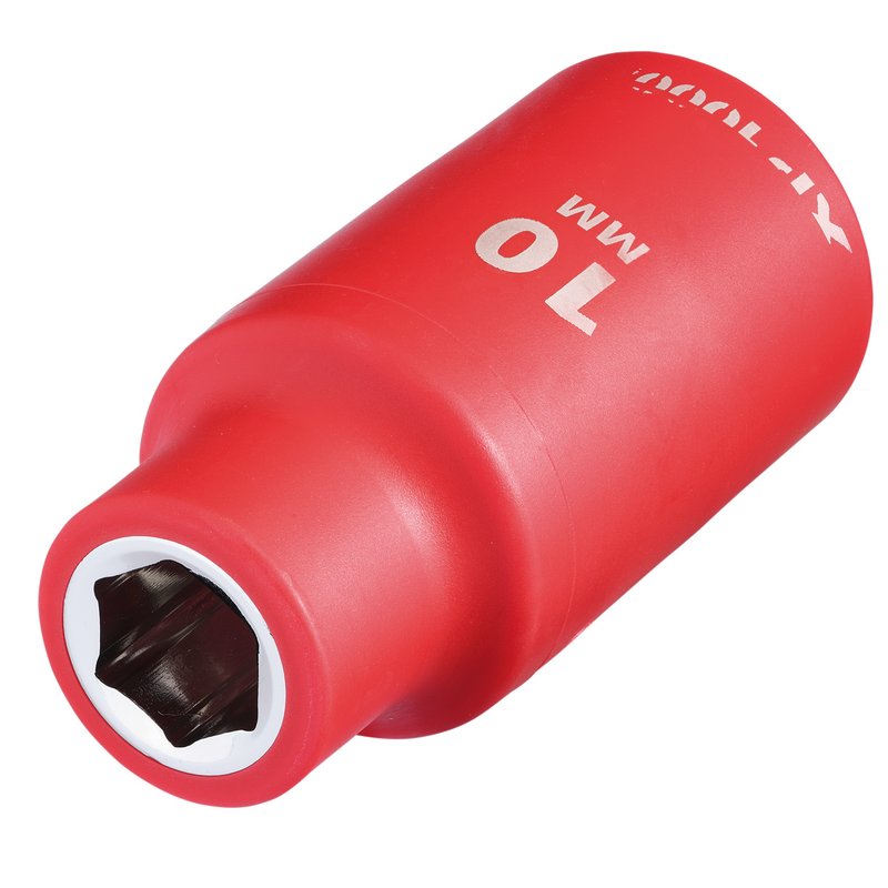 Draper XP1000 VDE Socket, 1/2" Sq. Dr., 10mm DRA-17720