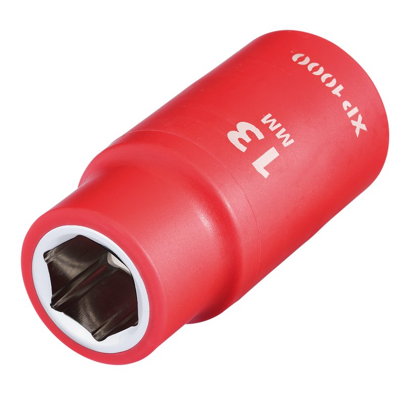 Draper XP1000 VDE Socket, 1/2" Sq. Dr., 13mm DRA-17758