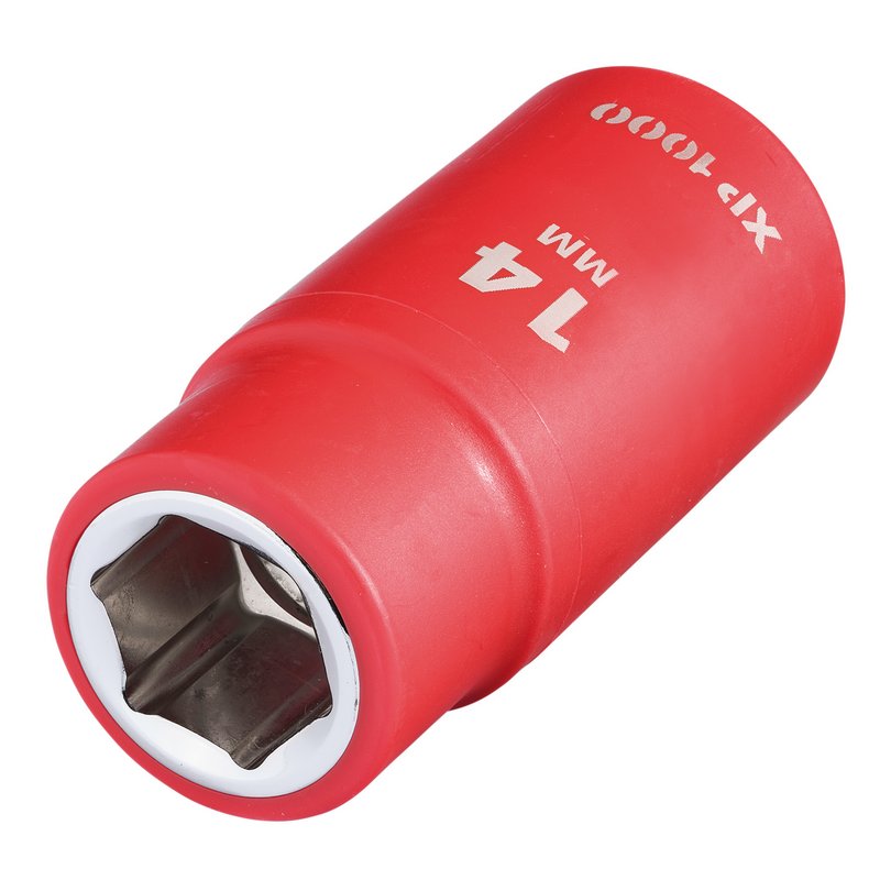Draper XP1000 VDE Socket, 1/2" Sq. Dr., 14mm DRA-17761