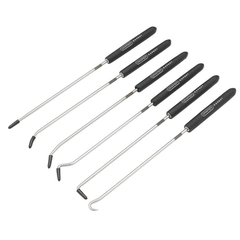 Draper Expert Hook and Pick Set, 250mm (6 Piece) DRA-18133