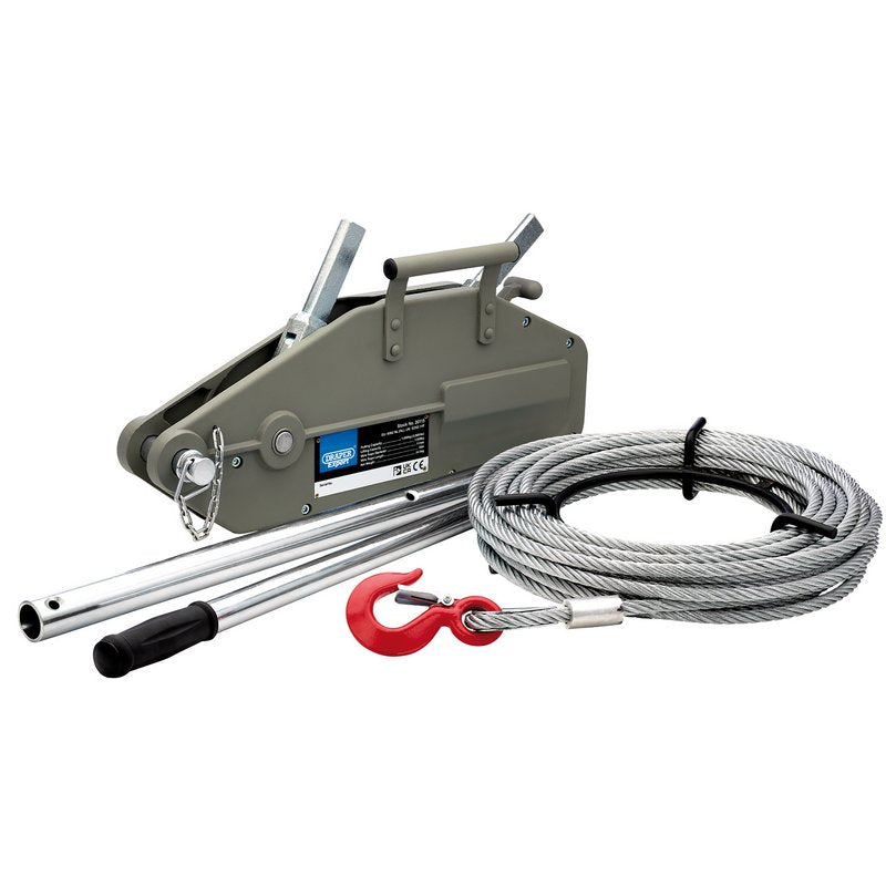 Draper Expert Wire Rope Puller, 1600kg DRA-20115
