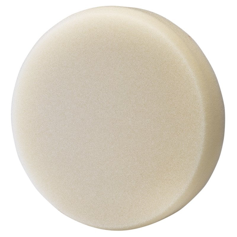 Draper Medium-Light Polishing Pad, 180mm, White DRA-20376