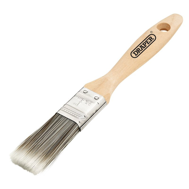 Draper Paint Brush with Wood Handle, 1" DRA-20435