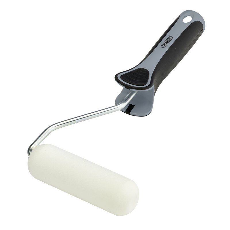 Draper High-Density Foam Paint Roller with Soft Grip Handle, 4"/100mm DRA-20793