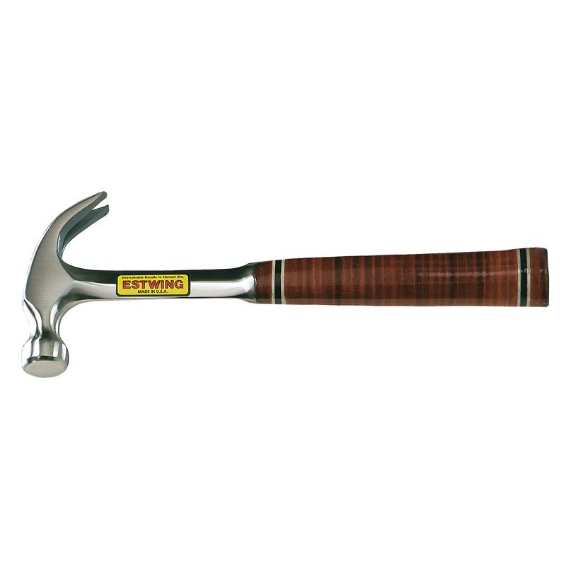 Estwing E12C Curved Claw Hammer with Leather Grip, 12oz/336g DRA-23499