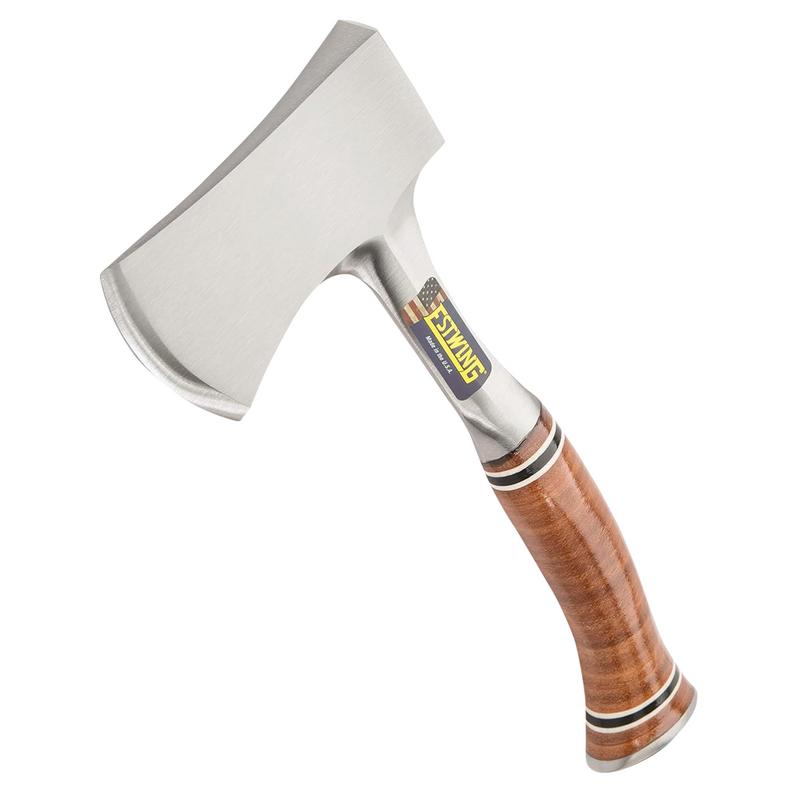 Estwing E14A Sportsman's Axe with Leather Grip, 3-1/4"/83mm DRA-23501