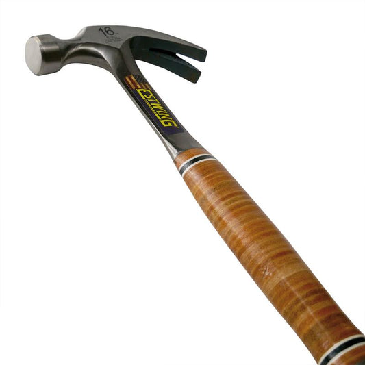 Estwing E16C Curved Claw Hammer with Leather Grip, 16oz/448g DRA-23506