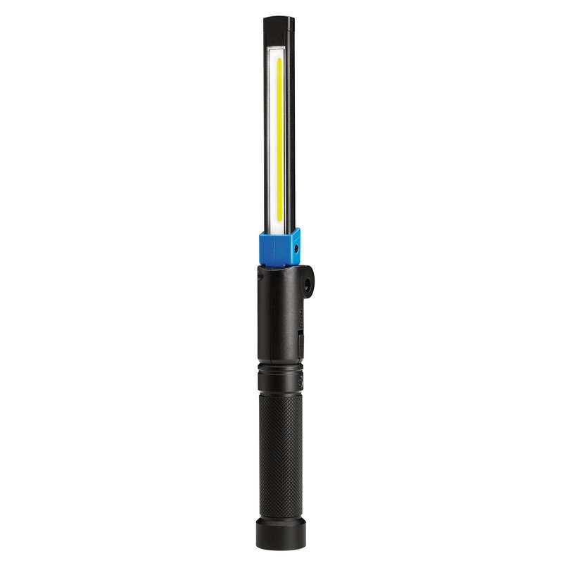 Draper Expert COB/SMD LED USB Rechargeable Folding Slim Light, 8W, 800 Lumens, USB-C Cable Supplied DRA-23846