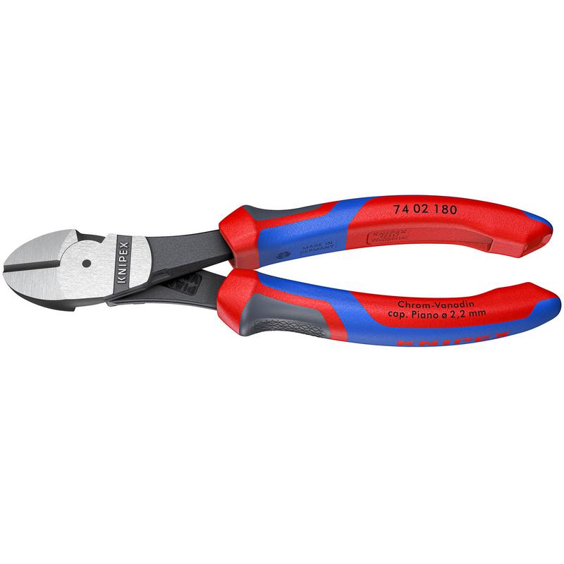KNIPEX 74 02 180 SB High Leverage Diagonal Cutter, 180mm DRA-25618