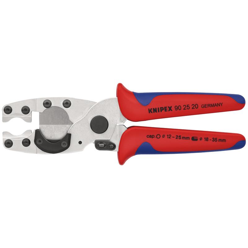 KNIPEX 90 25 20 SB Pipe Cutter for Composite Pipes and Protective Tubes, 210mm DRA-26090