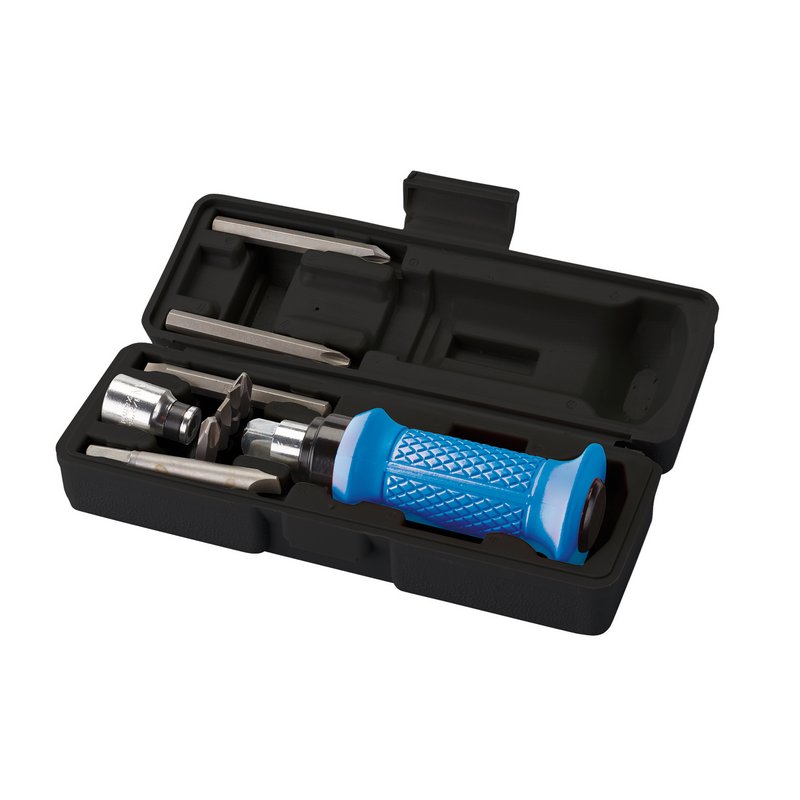 Draper Impact Screwdriver Set, 1/2" Sq. Dr., 162mm (10 Piece) DRA-27837