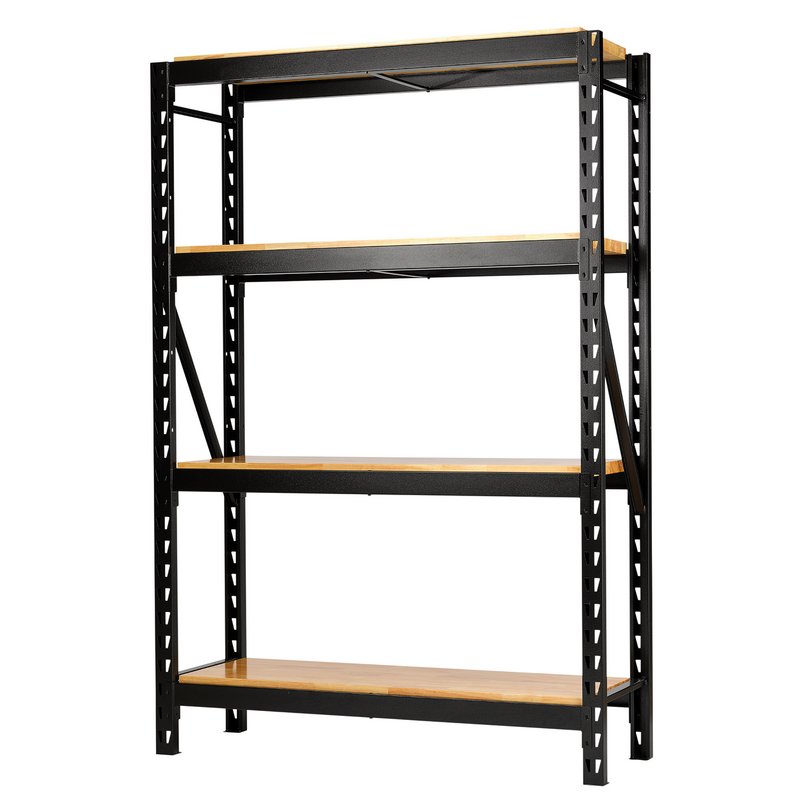 Draper BUNKER 18 Piece Modular 4 Tier Racking with Hardwood Shelving, 1500mm DRA-27976