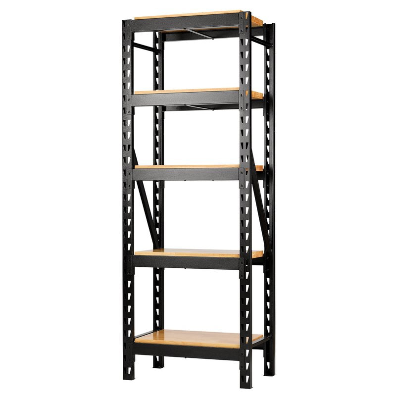 Draper BUNKER 22 Piece Modular 5 Tier Racking with Hardwood Shelving, 750mm DRA-27998