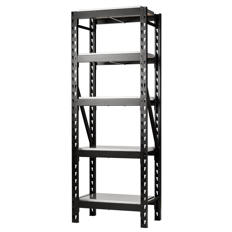 Draper BUNKER 22 Piece Modular 5 Tier Racking with Stainless Steel Shelving, 750mm DRA-28000