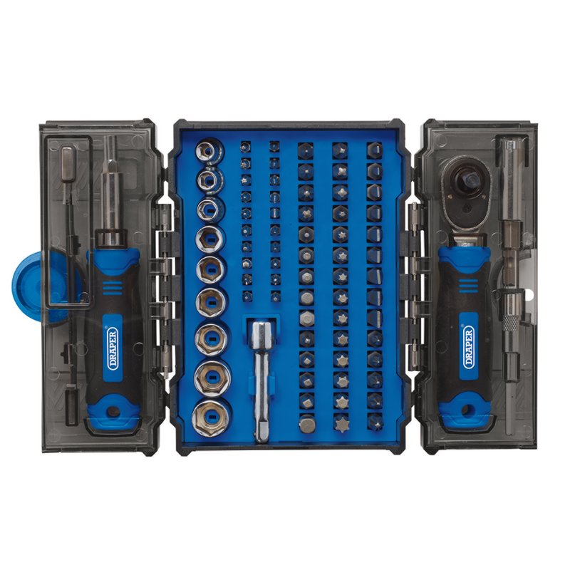 Draper Ratchet and Screwdriver Bit Set (78 Piece) DRA-28029
