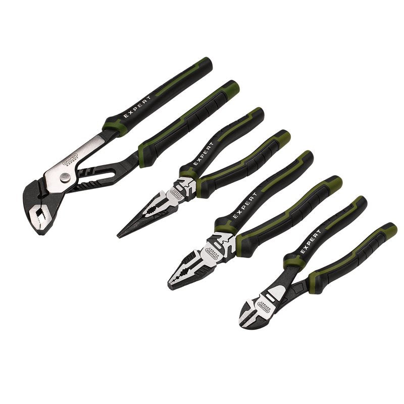 Draper Expert High Leverage Pliers Set with Water Pump Pliers (4 Piece) DRA-28539