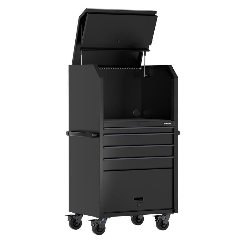 Draper BUNKER Diagnostic Trolley, 4 Drawer, 853mm DRA-31704