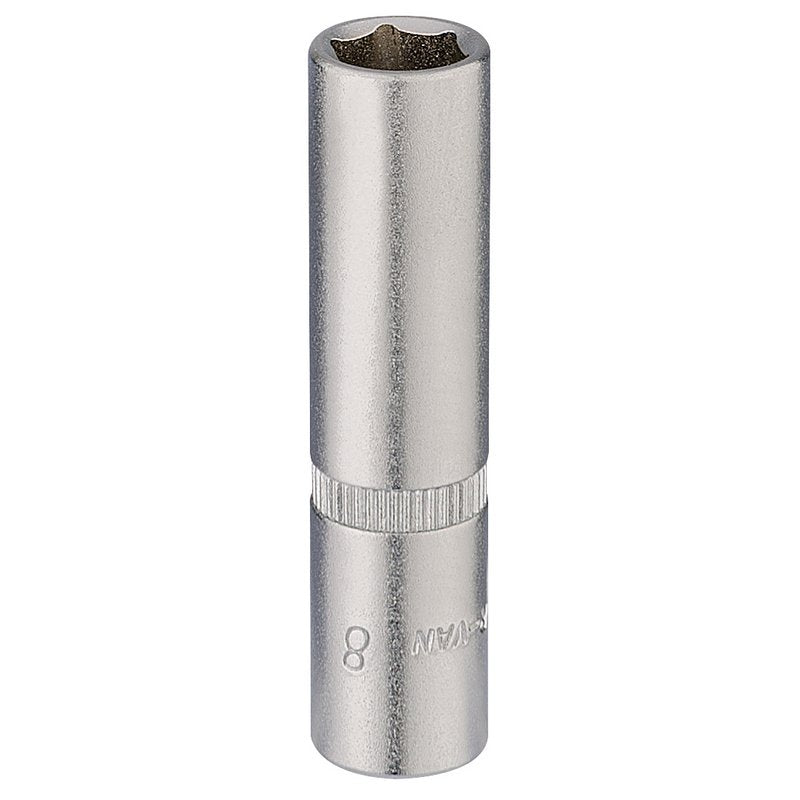 Elora Deep Socket, 1/4" Sq. Dr., 8mm DRA-58728