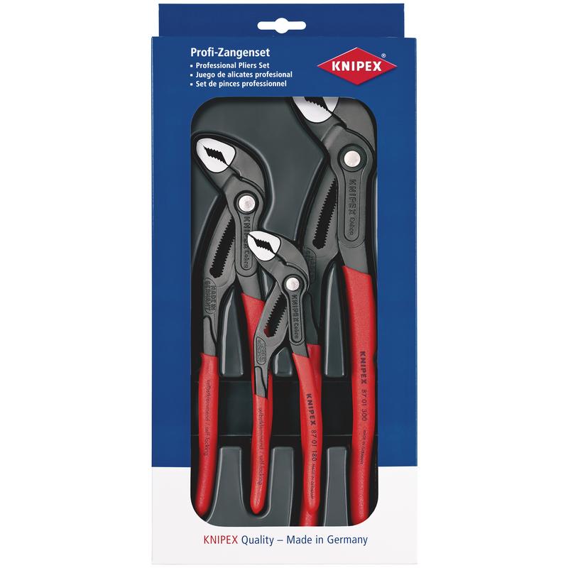 KNIPEX 00 20 09 V02 Cobra Set, 3 Parts DRA-81572