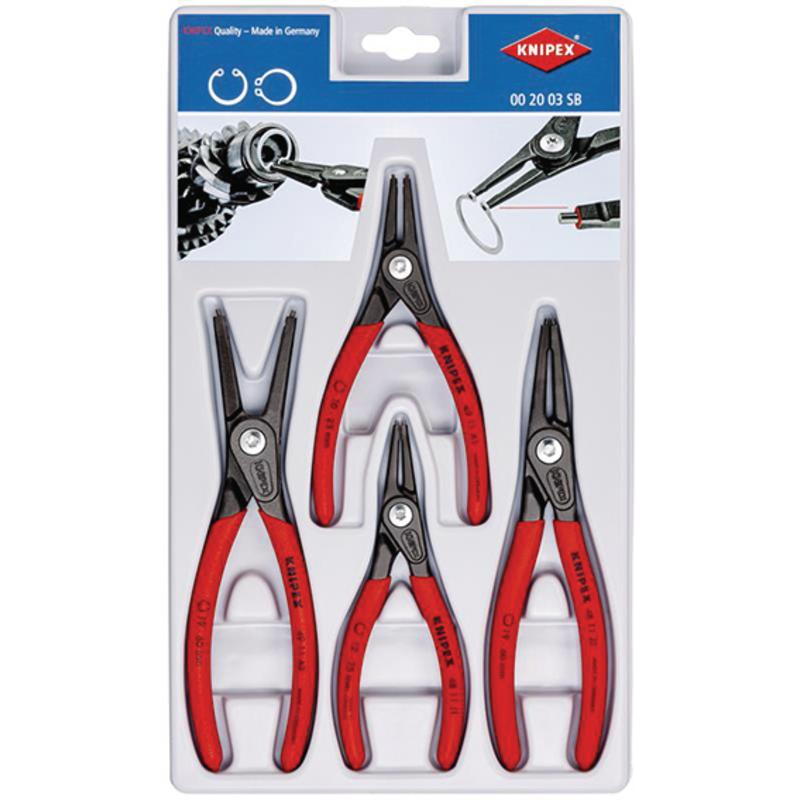 KNIPEX 00 20 03 SB Precision Circlip Pliers Set DRA-89703