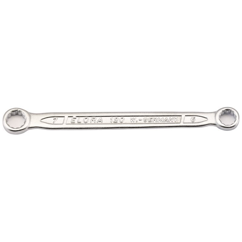 Elora Flat Metric Ring Spanner, 6 x 7mm DRA-94354