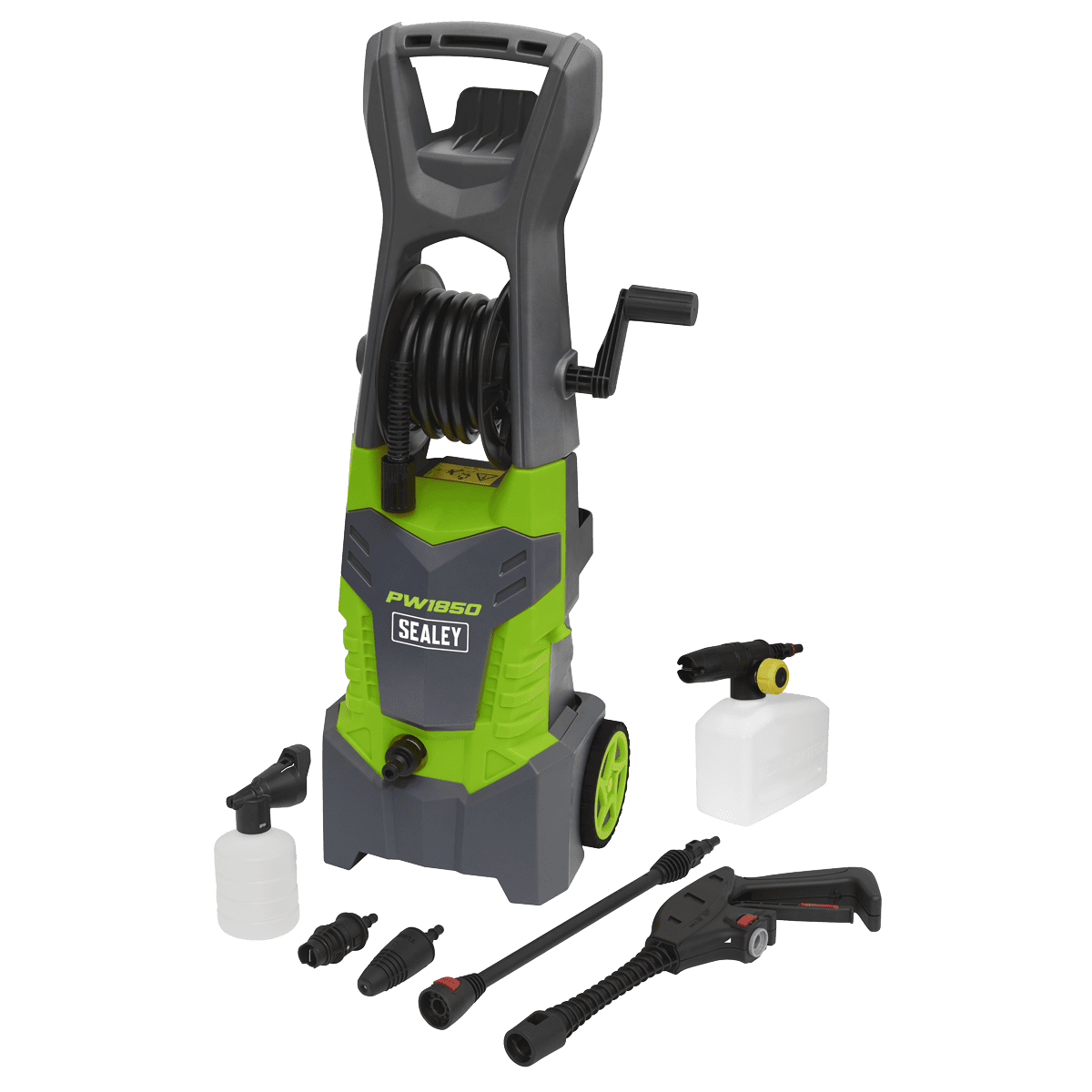 Sealey Pressure Washer 130bar with Snow Foam Sprayer Kit PW1850SNAKIT
