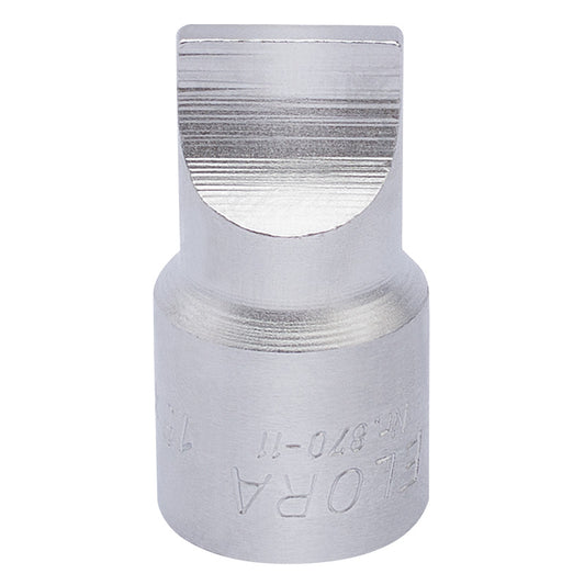 Elora Plain Slot Screwdriver Socket, 3/8" Sq. Dr., 3mm DRA-00260