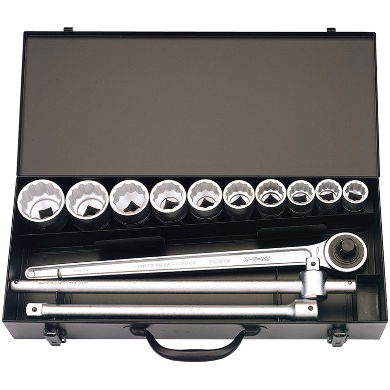 Elora Metric Socket Set, 3/4" Sq. Dr. (13 Piece) DRA-00385