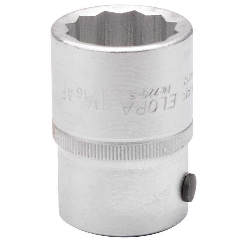 Elora Bi-Hexagon Socket, 1.1/16" 3/4" Sq. Dr. DRA-00484