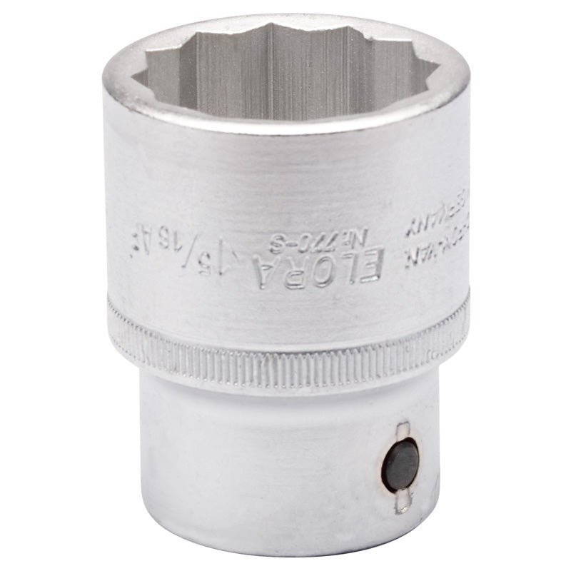 Elora Bi-Hexagon Socket, 1.5/16" 3/4" Sq. Dr. DRA-00525