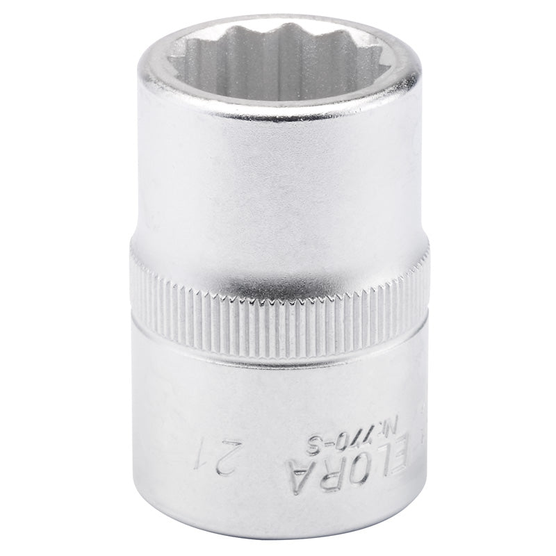 Elora Bi-Hexagon Socket, 3/4" Sq. Dr., 21mm DRA-00690