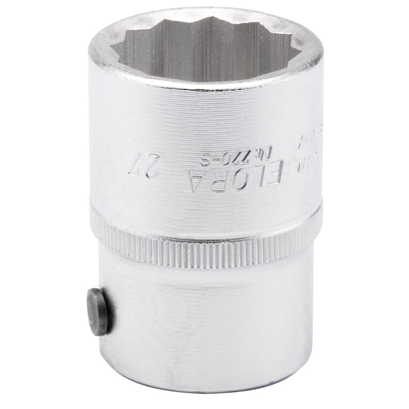 Elora Bi-Hexagon Socket, 3/4" Sq. Dr., 27mm DRA-00757